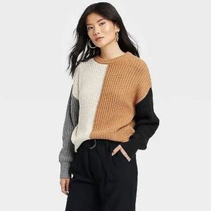 women's crewneck pullover sweater a new day naturals